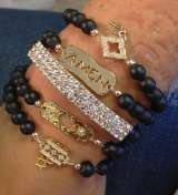 By Designers Naomi and Moran who are dynamic women, mothers and artists. Their pieces have adorned notables such as Jessica Alba, Eva Mendes, Lauren Conrad, Hilary Duff, Nicky Hilton, Nicole Richie and many more. 

Check out our online shop for jewelry ne, One of A Kind Custom Jewelry, Los Angeles