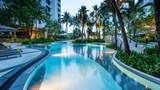 Swimming Pool Chatrium Residence Sathon Bangkok 291 Soi Naradhiwas Rajanagarindra 24,Yannawa, Sathorn, Bangkok, Thailand 10120 