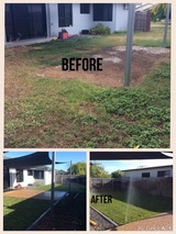 Townsville Landscaping Before & After Oasis Irrigation & Landscaping NQ 47 Merryl St 