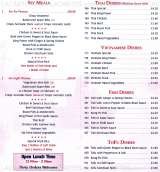 Menus & Prices, Wing Lee Chinese Takeaway, Sydenham