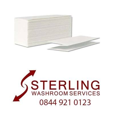 Z Fold Paper Hand Towels Paper Hand Towels & Dispensers of Sterling Washroom Services Ltd 2 Goldcrest Industrial Estate, Driberg Way - Photo 1 of 4
