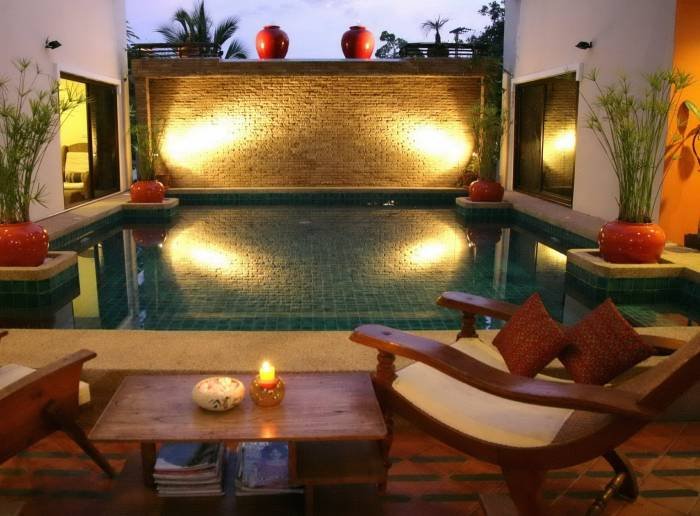 Pool at dusk Profile Photos of Evergreen Boutique Hotel Hua Hin Soi 47 - Photo 1 of 10