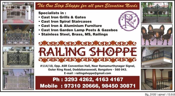  Profile Photos of Railing Shoppe 114/10,outer ring road,opp A.S.R convention hall,Banaswadi, - Photo 16 of 29