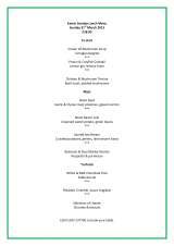 Menus & Prices, The Bay Tree Restaurant East Grinstead, East Grinstead