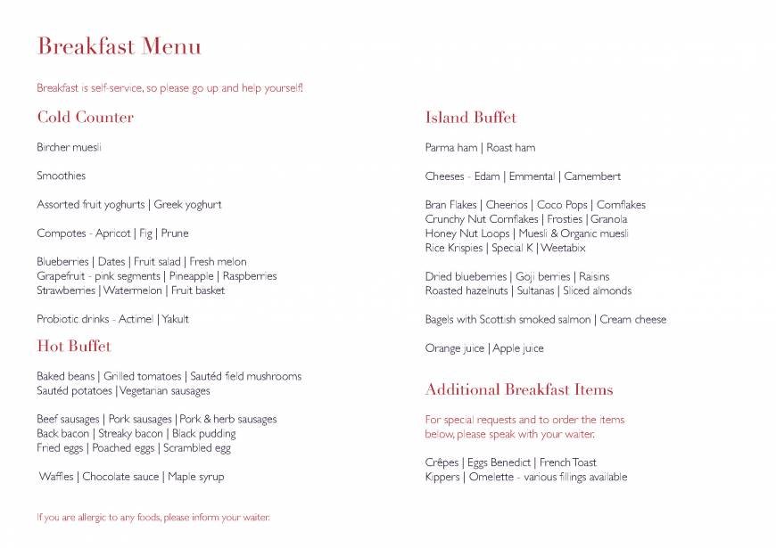  Pricelists of The Glasshouse Restaurant at The Grove THE GROVE | London's Country Estate - Photo 27 of 27
