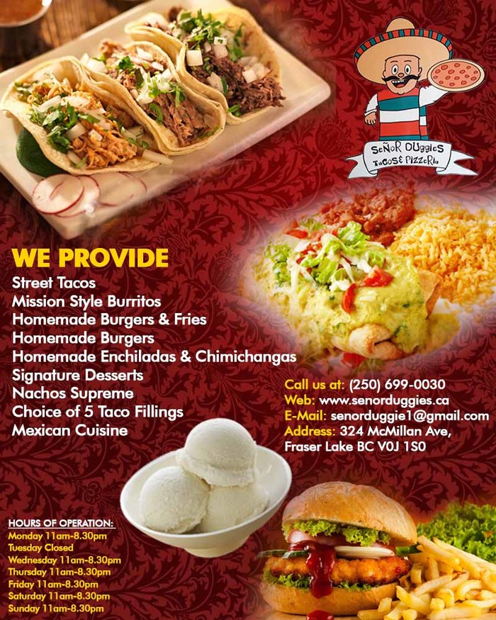  Profile Photos of Senor Duggies Tacos & Pizzeria | Street Tacos Burns Lake 324 McMillan Ave - Photo 1 of 1