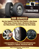 Tyre and Tyre Ltd |  New tyre suppliers Tyldesley, Tyldesley