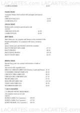 Menus & Prices, T Raj Tandoori Restaurant, Coulsdon