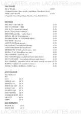Menus & Prices, T Raj Tandoori Restaurant, Coulsdon