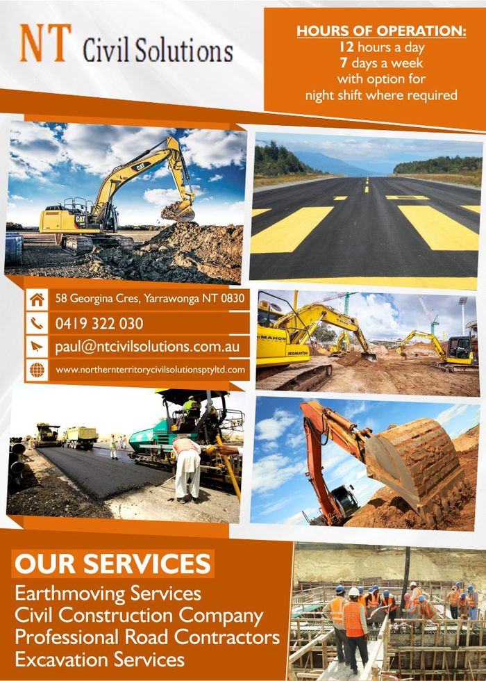 Profile Photos of Northern Territory Civil Solutions Pty Ltd | Road construction compani 58 Georgina Cres - Photo 1 of 1
