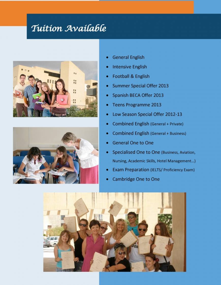  Pricelists of Malta University Language School Guze Debono Square - Photo 3 of 25