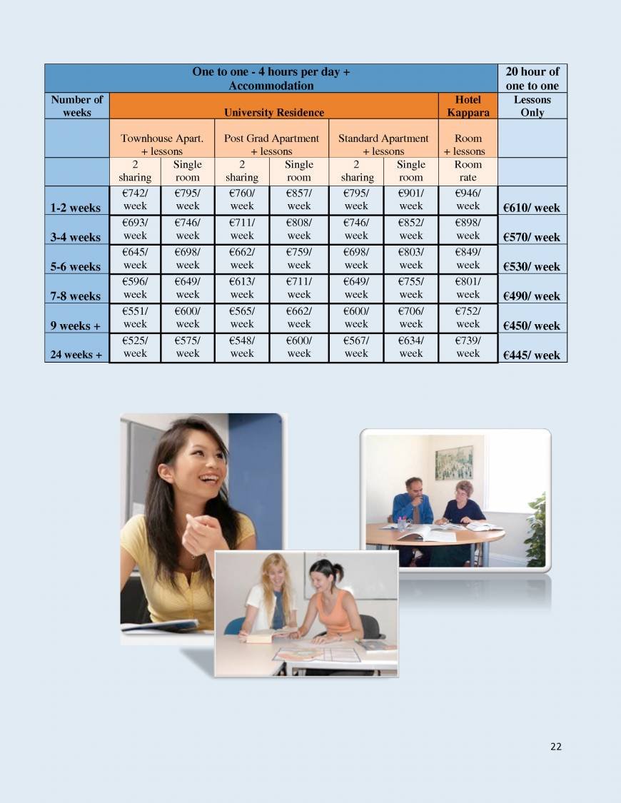  Pricelists of Malta University Language School Guze Debono Square - Photo 24 of 25