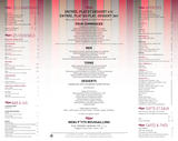 Menus & Prices, River CafÃ©, Issy les Moulineaux