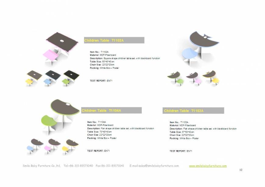  Pricelists of Smile Baby  Furniture Co.,ltd luquan city,shangzhuang Town,longquan garden - Photo 37 of 49