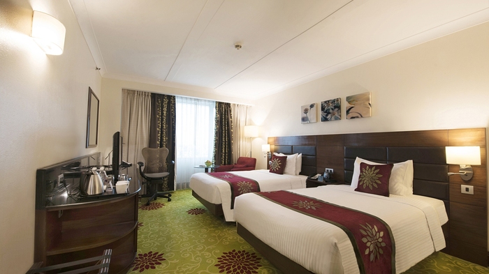 Twin Guest Room at Hilton Garden Inn New Delhi/Saket Profile Photos of Hilton Garden Inn New Delhi/Saket A4 DLF Avenue, Saket District Centre - Photo 14 of 15