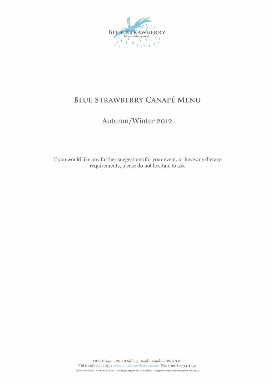  Pricelists of Blue Strawberry OPB House 26-28 Sidney Road - Photo 1 of 12