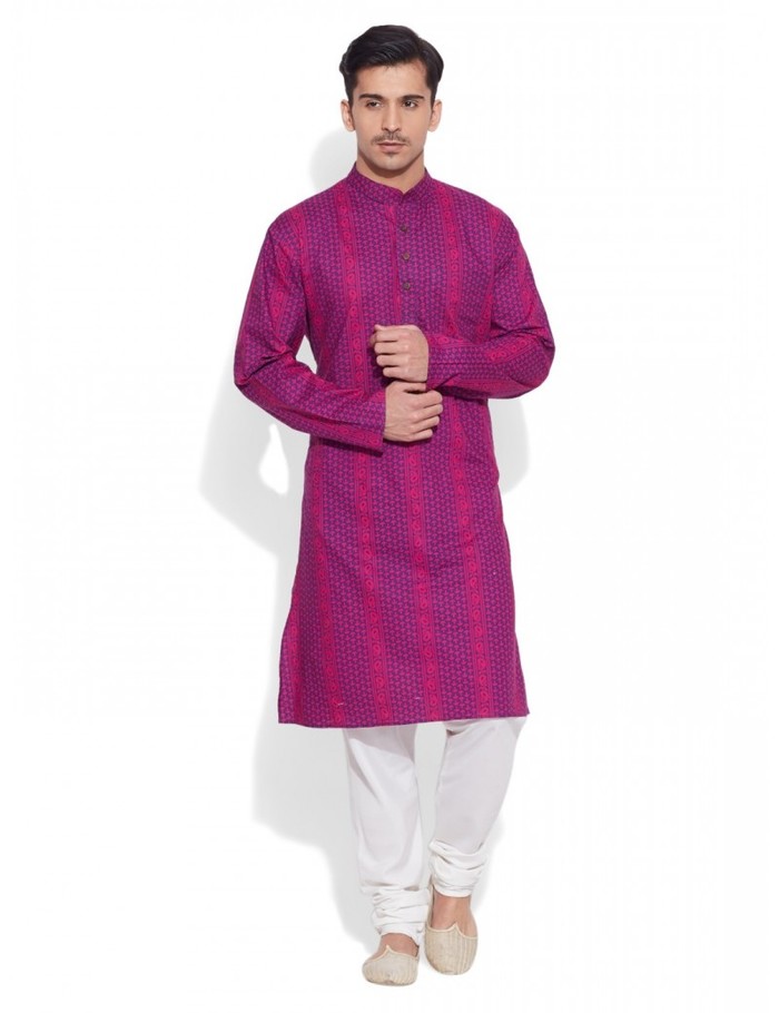 mens cotton long kurta Men's Clothing of VeryMe- Trends with Tradition 142, Mohiyal Colony, Opp. Sector 31, Behind MMI School - Photo 5 of 6