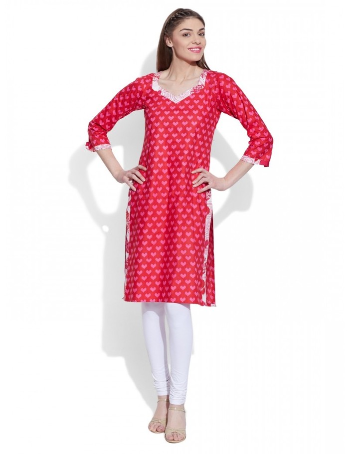 cotton printed long kurta Women's Clothing of VeryMe- Trends with Tradition 142, Mohiyal Colony, Opp. Sector 31, Behind MMI School - Photo 3 of 11