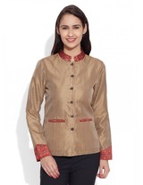 faux silk short jacket, VeryMe- Trends with Tradition, Gurgaon