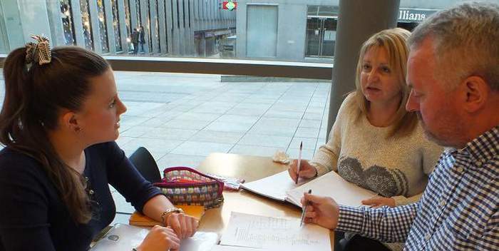 Spanish lesson in cafe New Album of UK Language Project Glasgow Clyde Offices, 48 West George Street - Photo 1 of 6