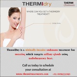 Thermidry treatment for Under Arm Thermi Treatment 13A PALAM MARG, VASANT VIHAR 