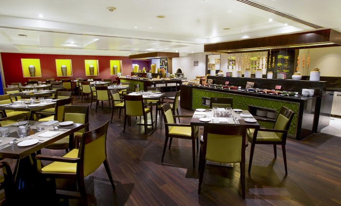 Dining Room  at Hilton Garden Inn Trivandrum Profile Photos of Hilton Garden Inn Trivandrum Punnen Road - Photo 7 of 11
