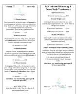 Menus & Prices, sanctuate!, San Diego