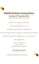  Pricelists of Nomis Restaurant Bridgnorth 65 St. Marys Street - Photo 4 of 4