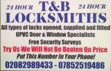 T&B LOCKSMITHS (LOWEST PRICR PROMISE), Welling