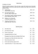 Menus & Prices, The Brookfield Hotel & Hermitage Restaurant, Emsworth