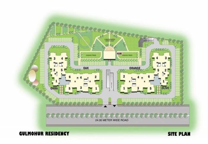 Site Plan Gulmohur Residency Profile Photos of SVP Group India Ltd 17, Kiran Enclave, Near Samrat Hotel, - Photo 9 of 9