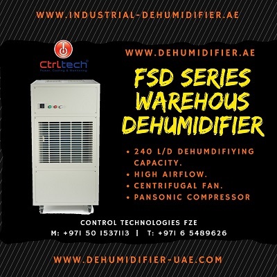  industrial dehumidifier or commercial dehumidifier of Control Technologies Mohammed Al Mulla Tower, Al Ittihad Rd, Sharjah, UAE - Photo 5 of 10