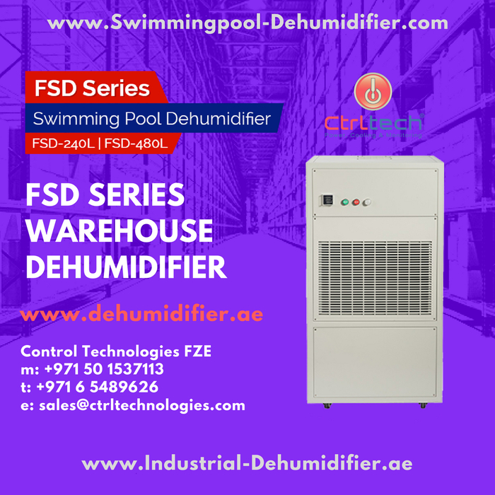  industrial dehumidifier or commercial dehumidifier of Control Technologies Mohammed Al Mulla Tower, Al Ittihad Rd, Sharjah, UAE - Photo 10 of 10