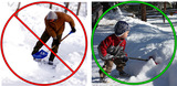 How to Shovel Snow Correctly Maya Physio & Health Inc. 10066 Bayview Ave #2 