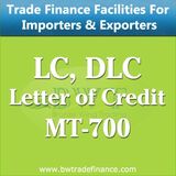 Letter of Credit (LC, MT-700) Bronze Wing Trading L.L.C Office 3002, 30th Floor, Aspect Tower, Executive Towers-D, Al-Sa'ada Street,  Business Bay 
