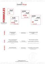 Menus & Prices, Charbon Rouge, Paris