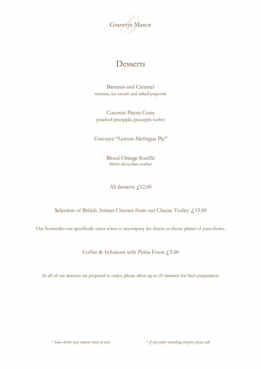  Pricelists of Gravetye Manor Hotel and Restaurant Vowels Lane - Photo 32 of 32