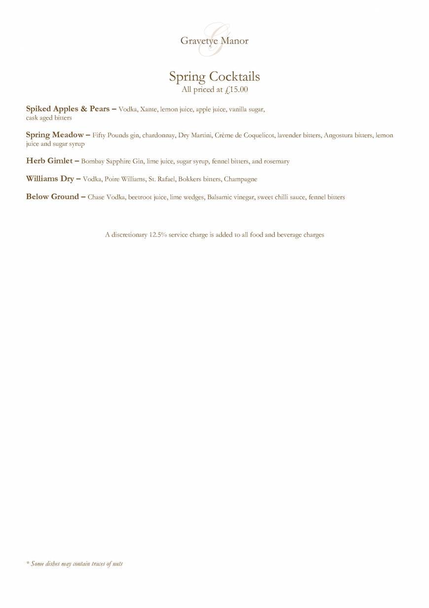  Pricelists of Gravetye Manor Hotel and Restaurant Vowels Lane - Photo 26 of 32