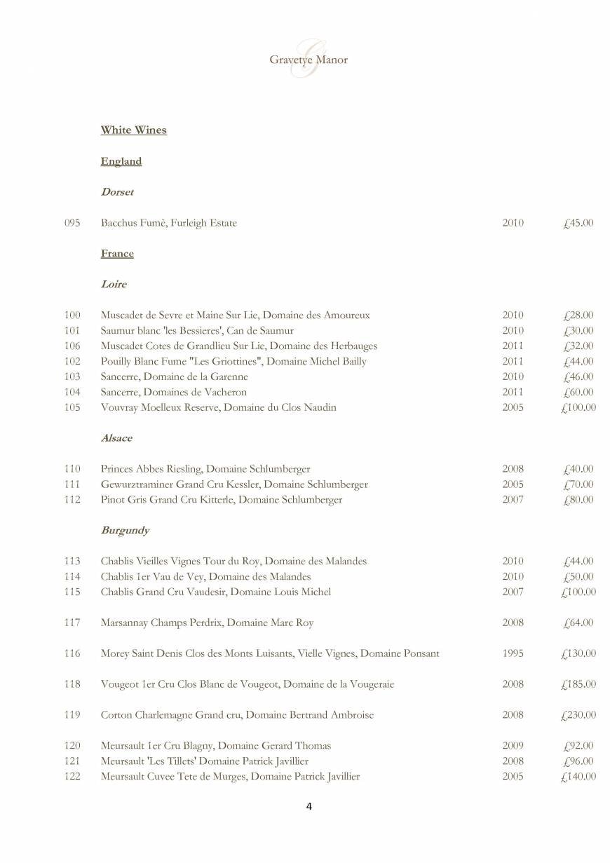  Pricelists of Gravetye Manor Hotel and Restaurant Vowels Lane - Photo 20 of 32