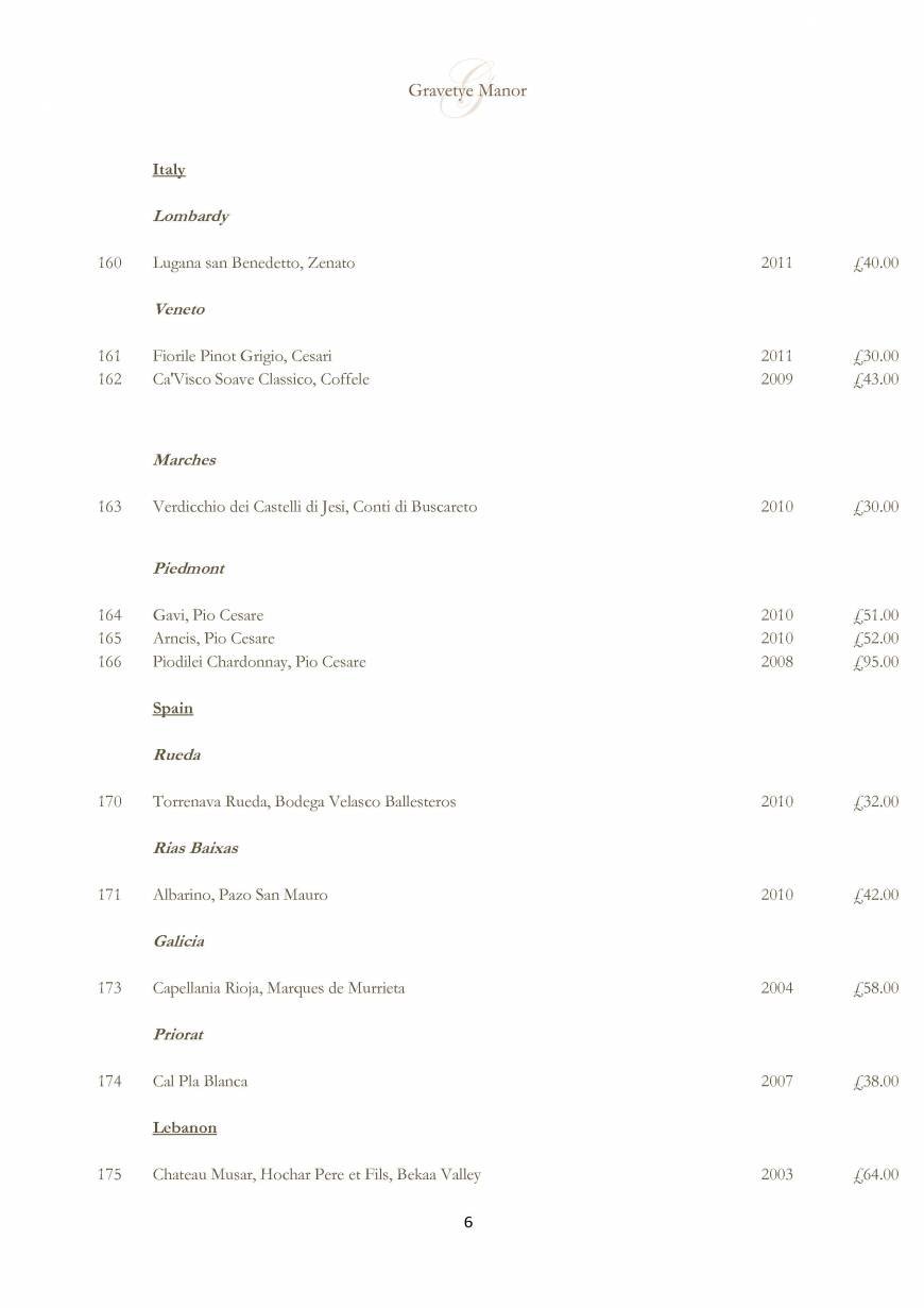  Pricelists of Gravetye Manor Hotel and Restaurant Vowels Lane - Photo 18 of 32