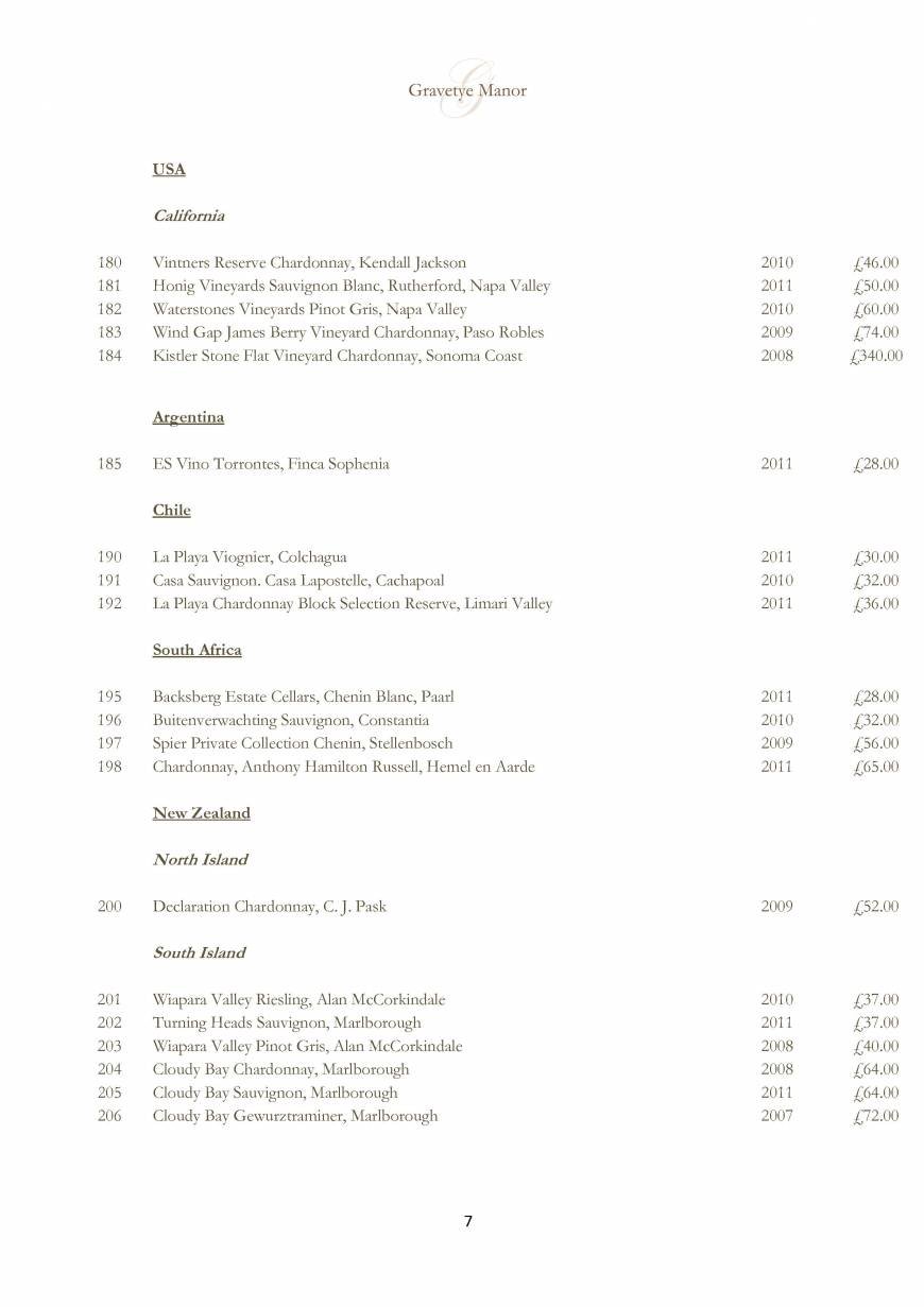  Pricelists of Gravetye Manor Hotel and Restaurant Vowels Lane - Photo 1 of 32