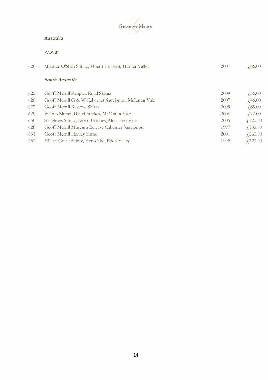  Pricelists of Gravetye Manor Hotel and Restaurant Vowels Lane - Photo 10 of 32