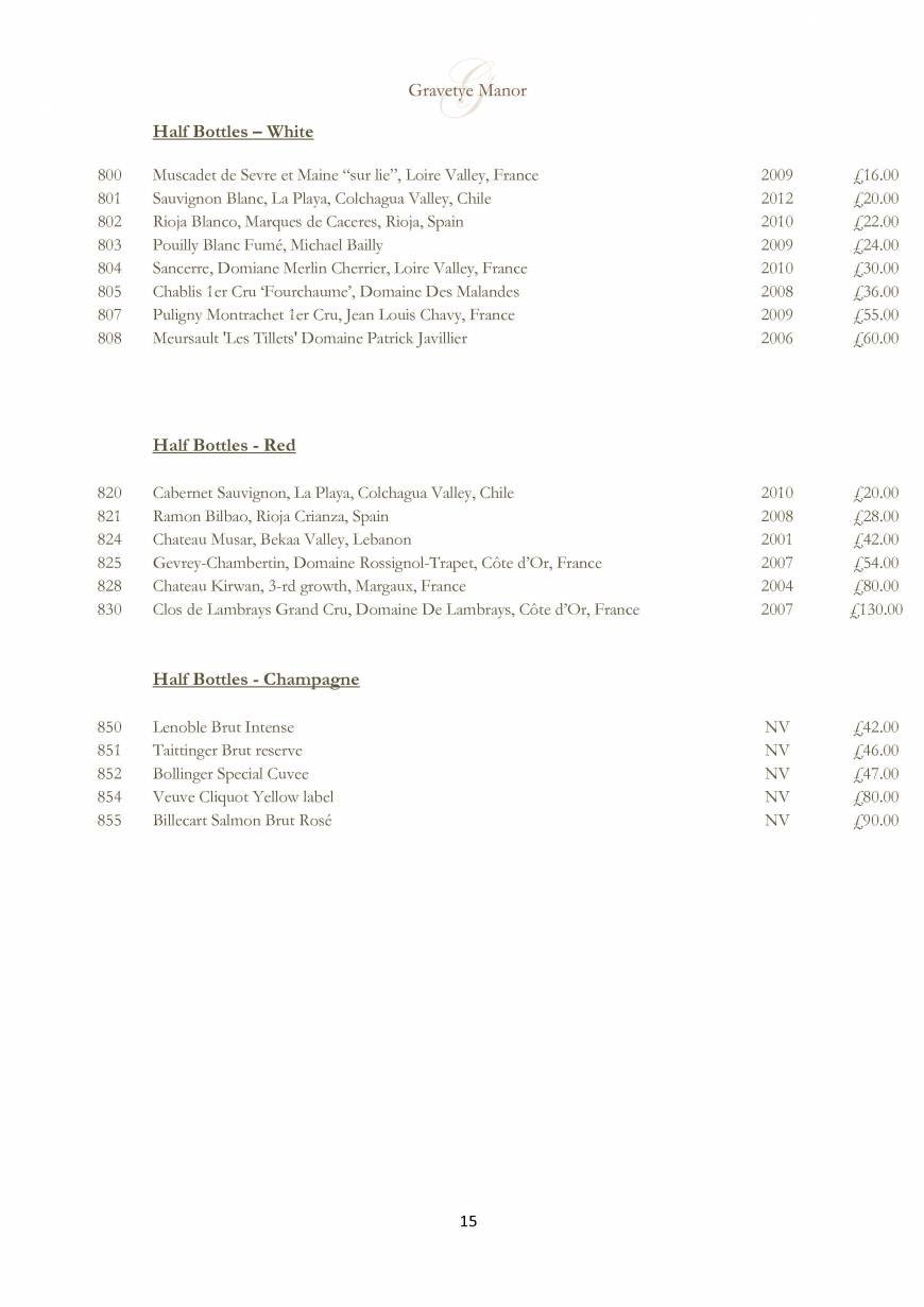  Pricelists of Gravetye Manor Hotel and Restaurant Vowels Lane - Photo 9 of 32