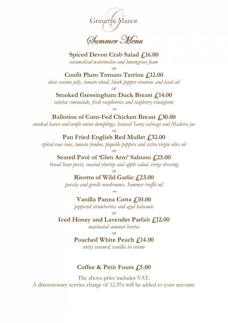  Pricelists of Gravetye Manor Hotel and Restaurant Vowels Lane - Photo 6 of 32