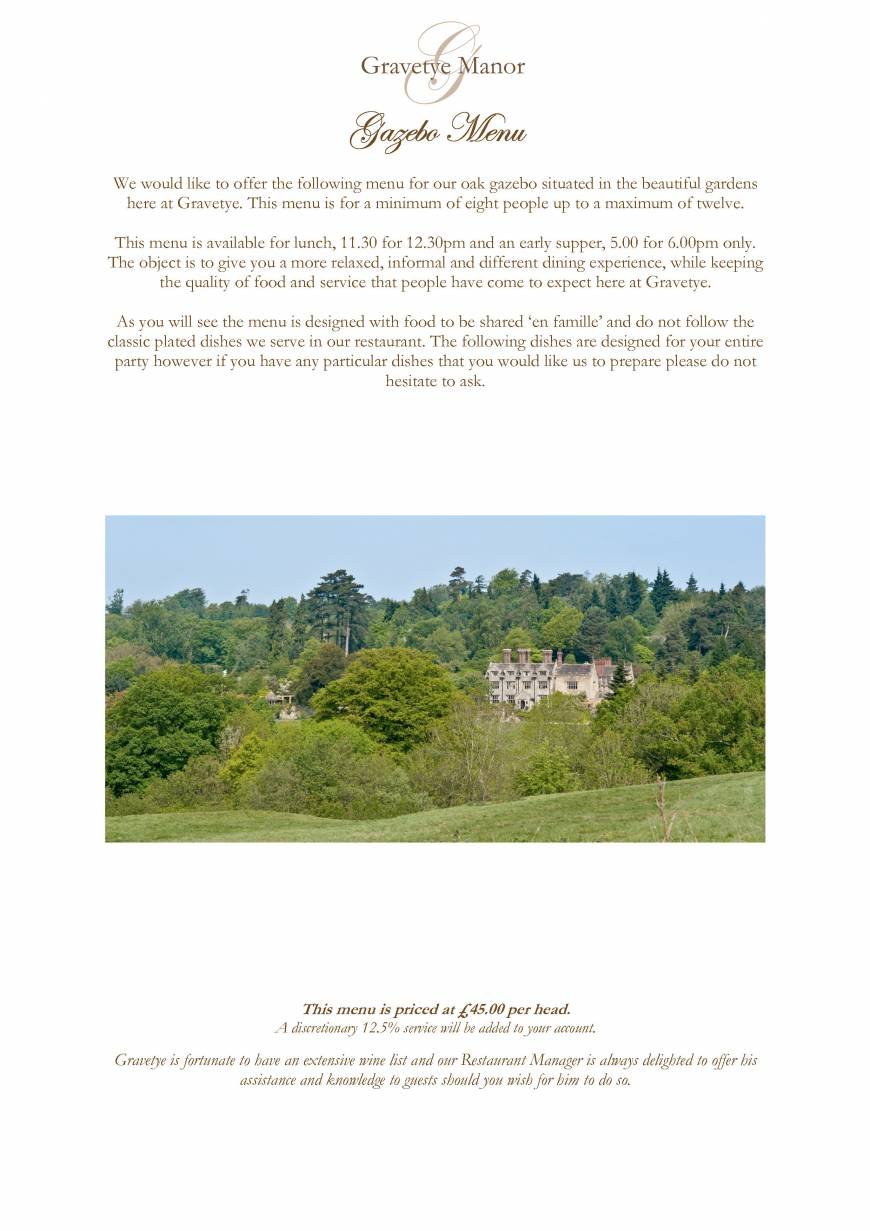  Pricelists of Gravetye Manor Hotel and Restaurant Vowels Lane - Photo 3 of 32