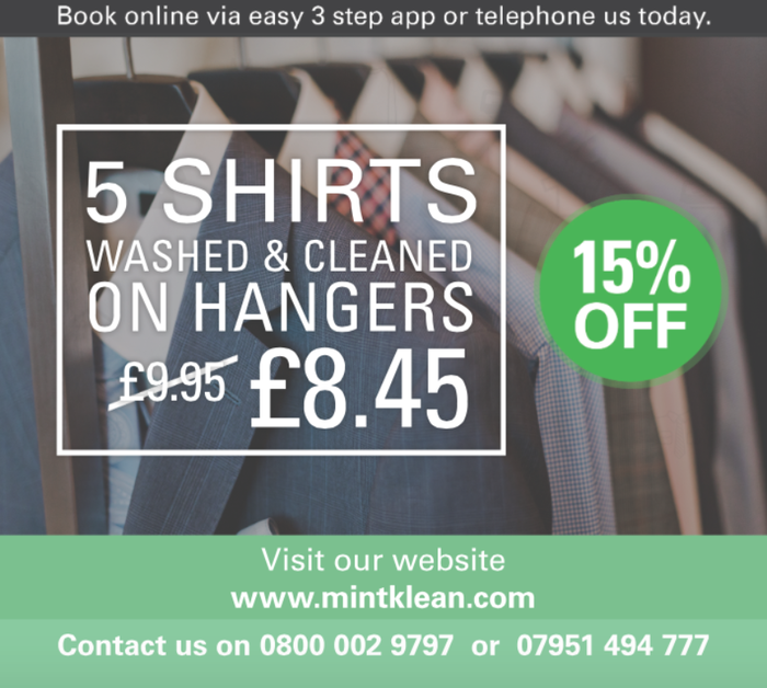  New Album of Mintklean Dry Cleaning 7 Lanark square, Isle of dogs - Photo 1 of 5