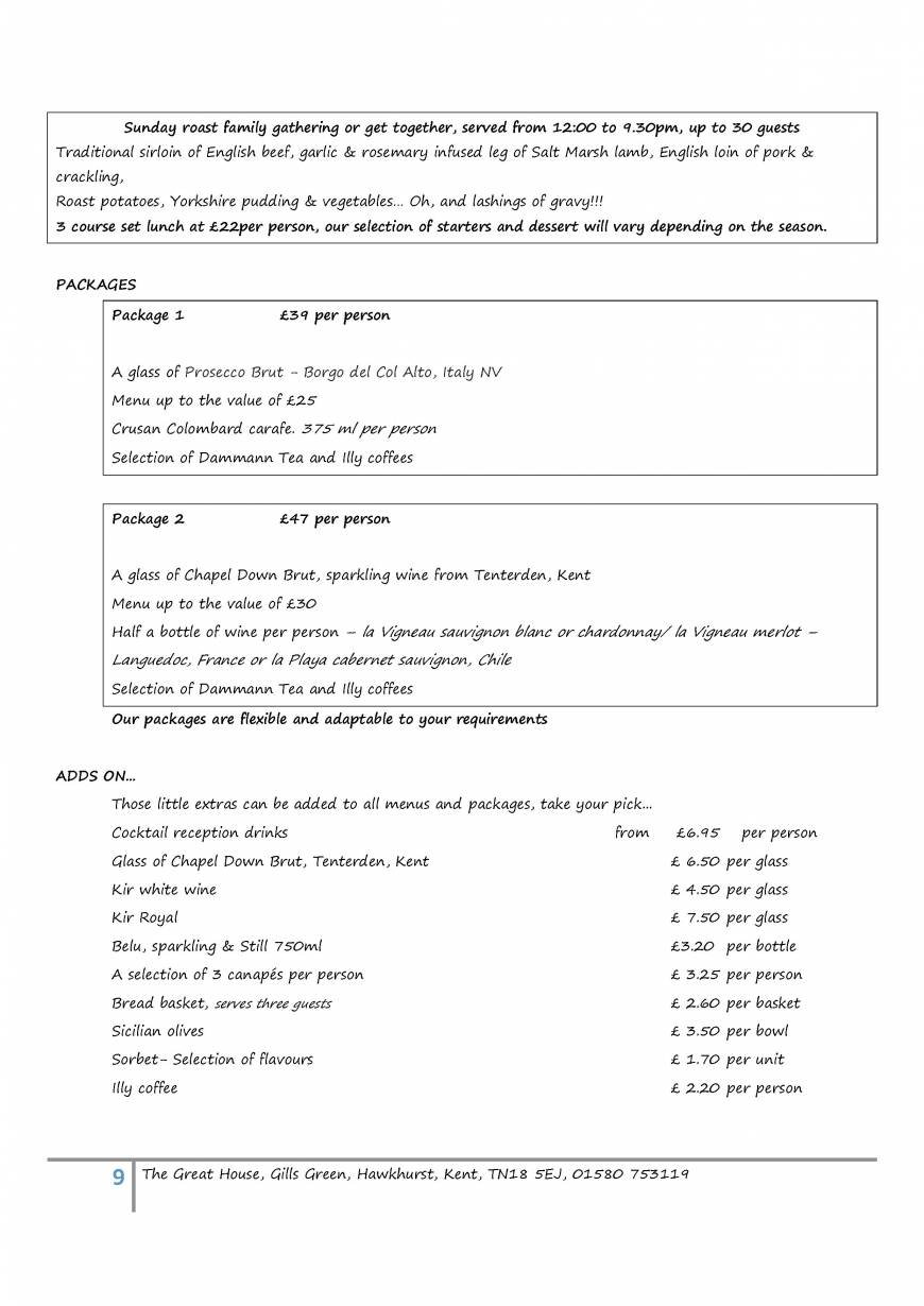  Pricelists of The Great House Gills Green - Photo 6 of 27
