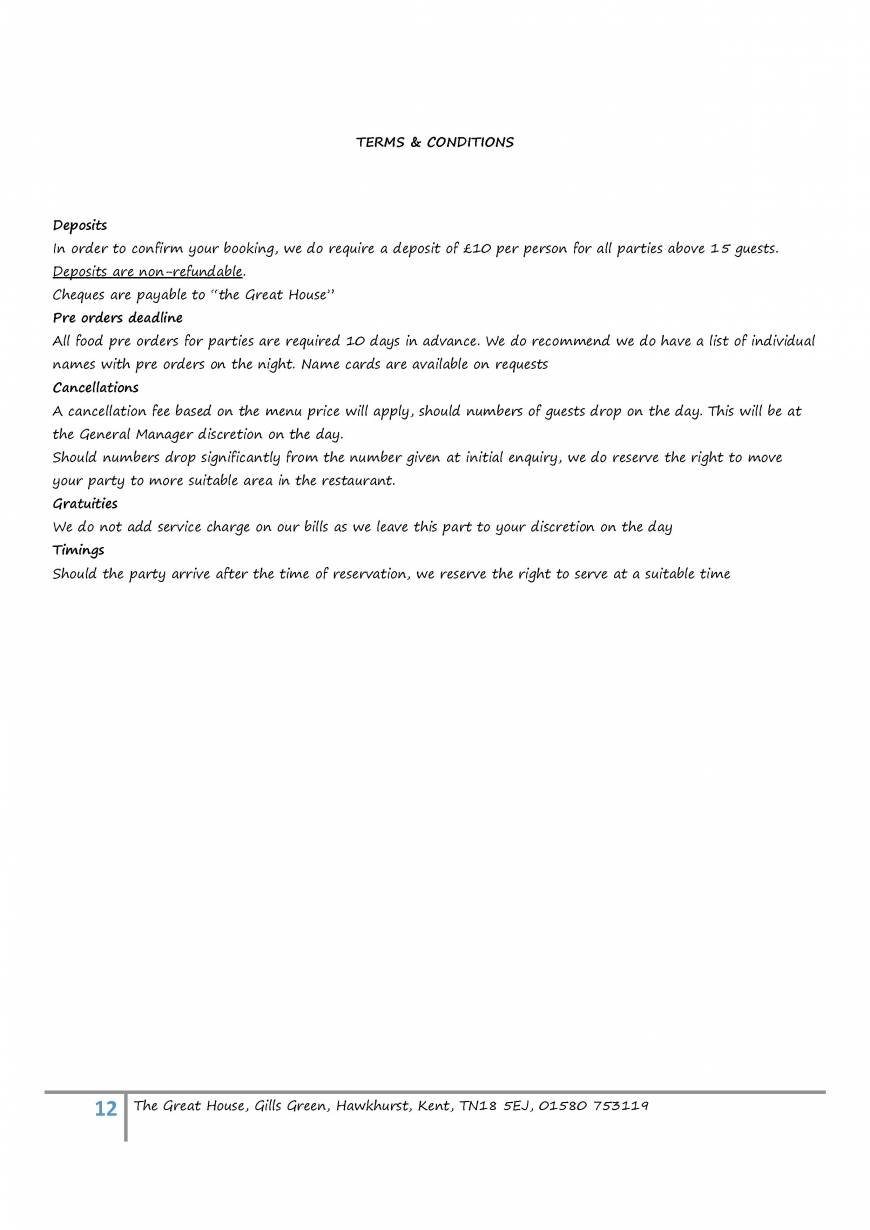  Pricelists of The Great House Gills Green - Photo 3 of 27