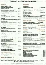 Menus & Prices, Domali Cafe Vegetarian Restaurant, Crystal Palace