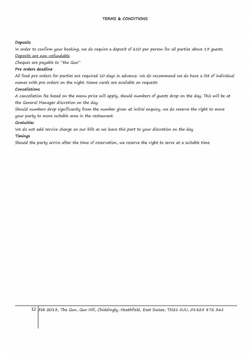  Pricelists of The Gun - Heathfield Gun Hill, Chiddingly - Photo 15 of 29